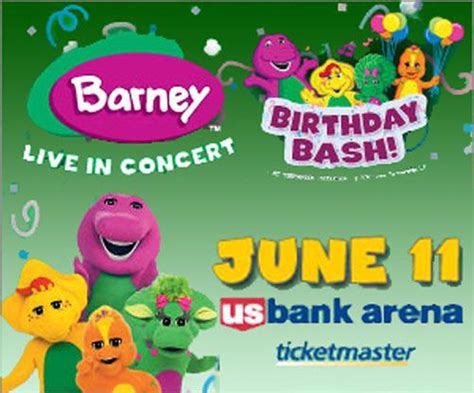 Barney's Birthday Bash - Information and Photo Contest