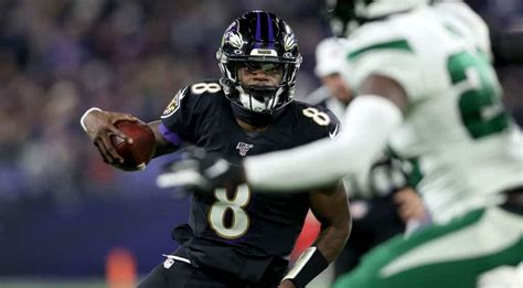 Lamar Jackson breaks QB rushing record vs. New York Jets (Video)