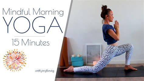 Energizing Morning Yoga Flow 15 Minutes Beginner - Intermediate Level ...