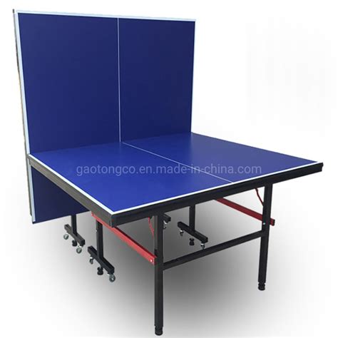 Foldable Table Tennis Table for Sport School and Amateur Compertiton - China Amateur Tennis ...