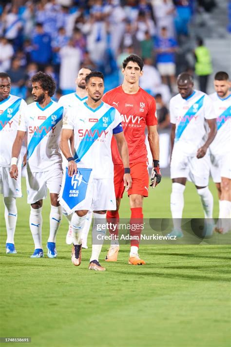 Salem Mohammed Shafi Al Dawsari from Al Hilal Saudi FC and goalkeeper... News Photo - Getty Images