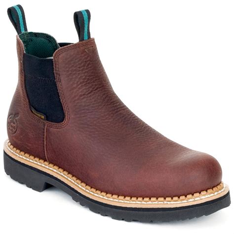 Georgia Men's Romeo Waterproof Pull On Boots - 186341, Work Boots at Sportsman's Guide