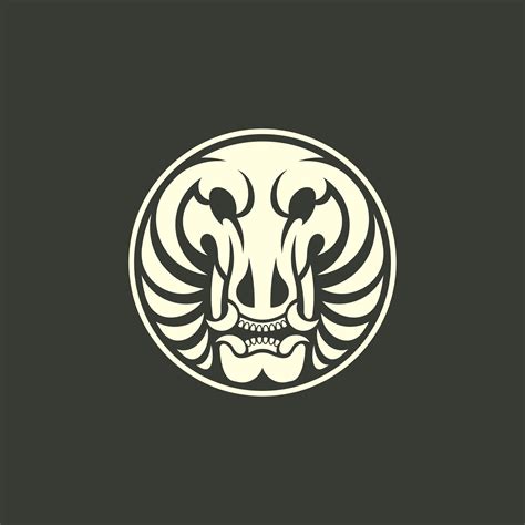 simple logo of monster skull 38104486 Vector Art at Vecteezy