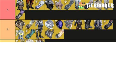 Destiny 2 Warlock Exotics(S18) Tier List (Community Rankings) - TierMaker