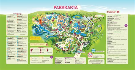 Skara Sommarland Map and Brochure (2024) | ThemeParkBrochures.net