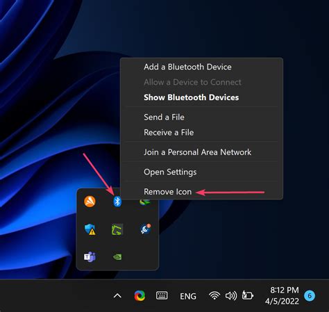 How to Add or Remove Bluetooth Icon from Taskbar in Windows 11? | Gear ...