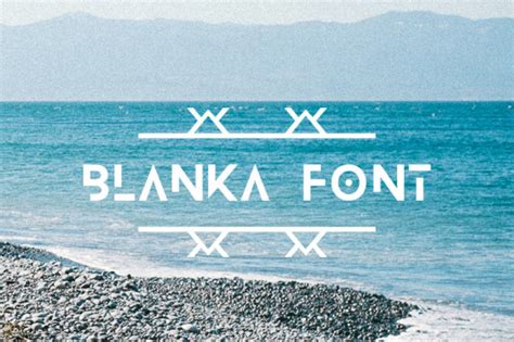 FREE Blanka Font By TheHungryJPEG | TheHungryJPEG