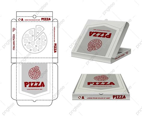 Pizza Box Design Package Mockup Template Download on Pngtree