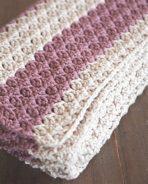 Free Chunky Crochet Throw Pattern - Leelee Knits