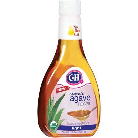 C & H Organic Blue Agave Nectar Syrup, 23.5 oz - Walmart.com - Walmart.com