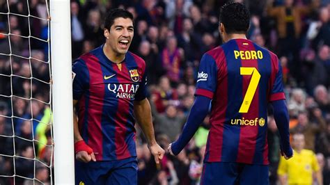 Luis Suarez nets first La Liga goal as Barcelona cruises past Cordoba ...