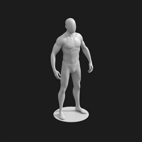 Free male mannequin 3D Models for Download | Freepik