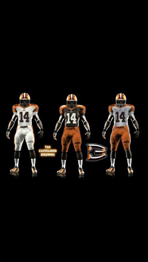 Browns Uniform Concepts | Browns fans, Football uniforms, Cleveland browns