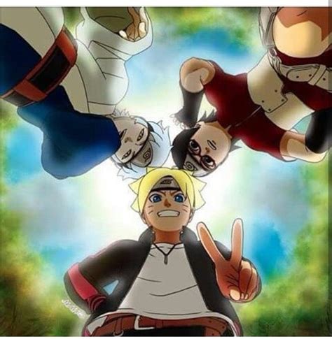 Equipo de Boruto (con imágenes) | El hijo de naruto, Boruto, Mejores mangas