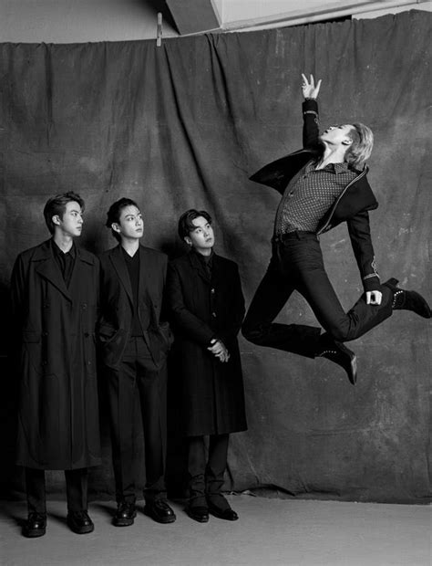 BTS's JiMin Defies Gravity Once Again With 'Esquire' Photoshoot ...