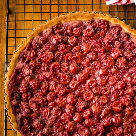 Easy Cherry Tart Recipe | Life, Love, and Good Food