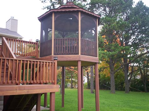 gazebos for decks | St. Louis decks, screened porches, pergolas by Archadeck