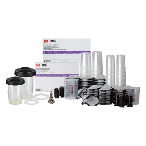 3M PPS Series 2.0 Ultimate Pressure Cup System with HVLP Adaptor ...