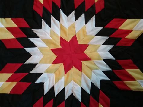 Native American star quilts Lakota Sioux Baby Black | Etsy