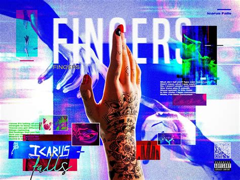 Fingers Poster | Graphics design ideas, Graphic design branding ...