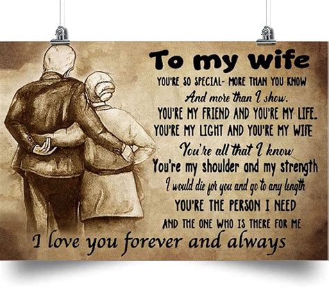 Family Poster - to My Wife - You are SO Special - Holidays Wife Gift ...