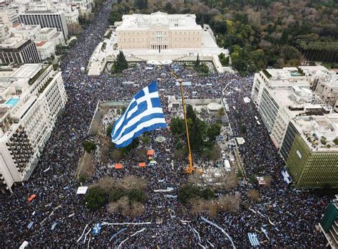 Protesters gather at the Athens' main Syntagma square in front of the ...