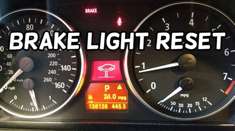 How To Reset Bmw Brake Warning Light | Homeminimalisite.com