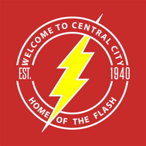 Central City (The Flash) - Flash - T-Shirt | TeePublic