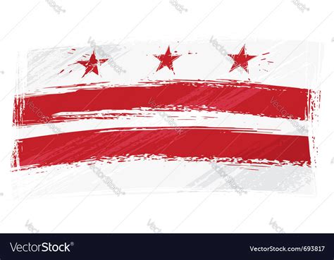 Grunge columbia flag Royalty Free Vector Image