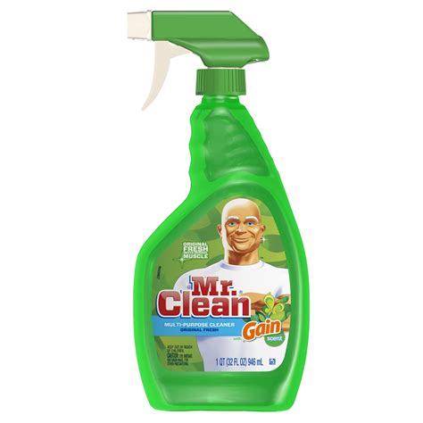 Mr Clean Spray All-Purpose Cleaner with Gain, Original, 32 oz. - Walmart.com