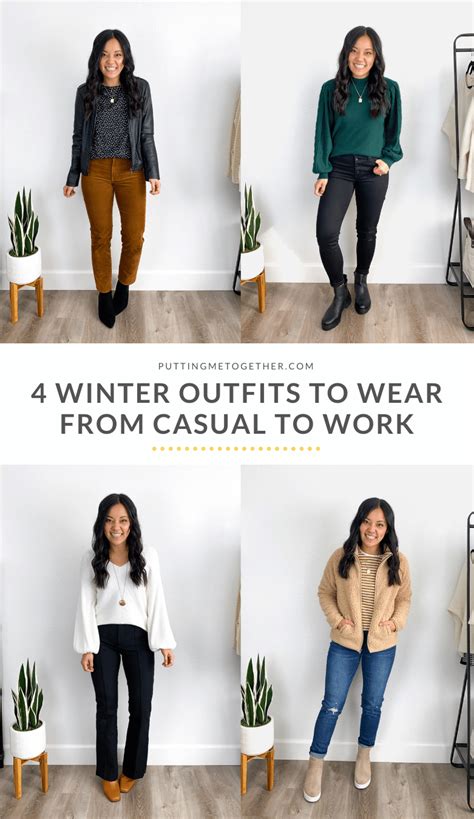 4 Winter Outfits You Can Wear to Make it Through the Winter + FREE 7-Day Winter Outfit Guide ...