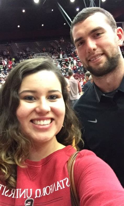 Andrew Luck Takes in A Stanford Hoops Game ⋆ Terez Owens : #1 Sports ...