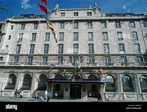 GRESHAM HOTEL, O'CONNELL STREET, DUBLIN, WHICH WAS DESTROYED IN THE ...