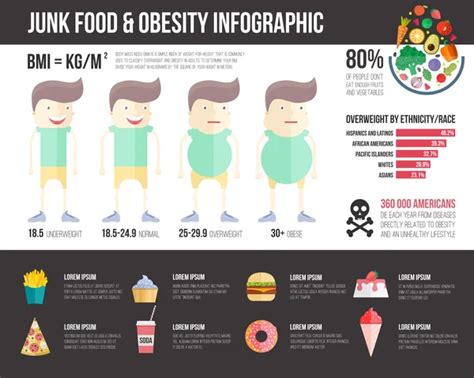 Weight loss infographic Vector Art Stock Images | Depositphotos