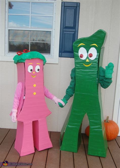 Gumby and Minga Costume | Step by Step Guide