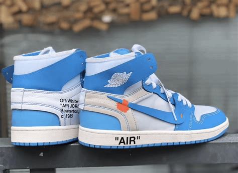 Off-White x Air Jordan 1 "UNC" Release Info - JustFreshKicks