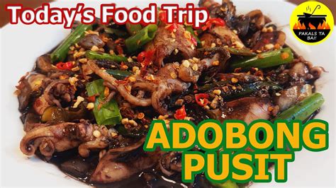 Adobong Pusit Recipe I Adobong Pusit with Oyster Sauce - YouTube