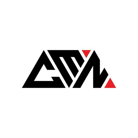 CMN triangle letter logo design with triangle shape. CMN triangle logo design monogram. CMN ...