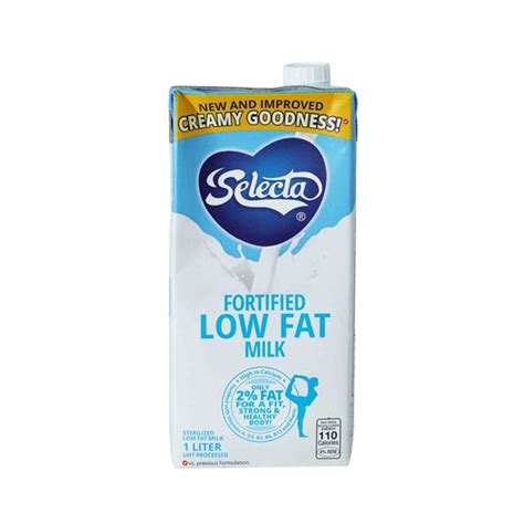 Selecta Fortified Filled Low Fat Milk 1L | All Day Supermarket