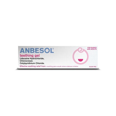 Anbesol Teething Gel - 10G - Just-pharmacy