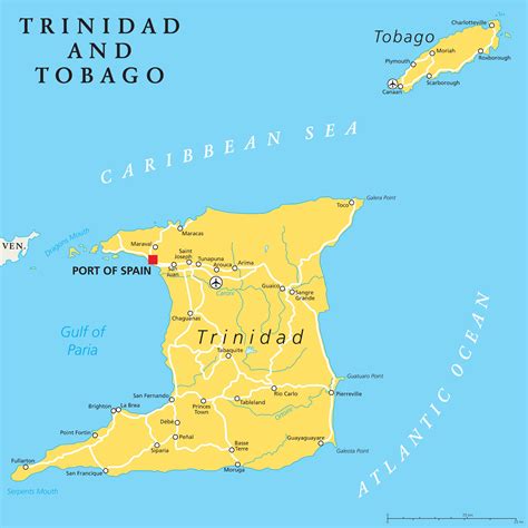 What is the Capital of Trinidad and Tobago? | Mappr