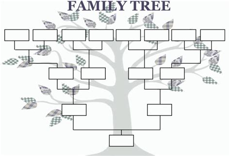 Family Tree Templates | Template Business