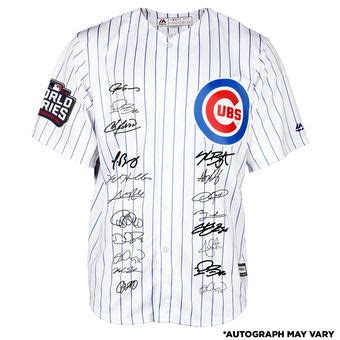 2016 Chicago Cubs Autographed Jersey