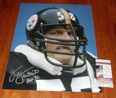 Jack Lambert Signed Photo - with "MISSING Teeth" Inscription - Autographed NFL Photos at Amazon ...