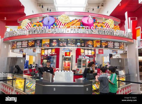 movie theater concession stand Stock Photo - Alamy