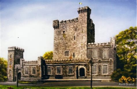 "Knappogue Castle, county Clare, Ireland" by Avril Brand | Redbubble