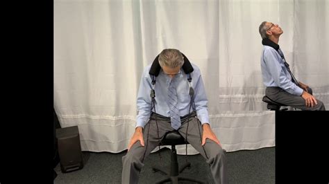 Part 1 -- Wobble Seat Exercises with the Portable Neck Fulcrum - YouTube