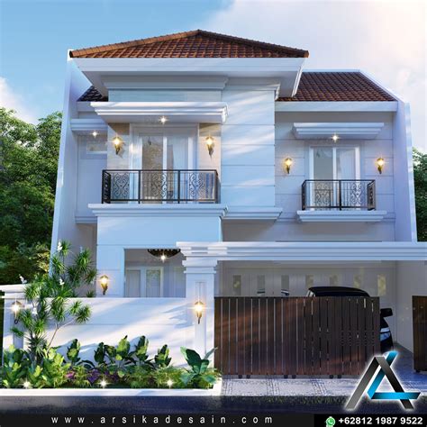 Fasad Rumah Klasik Modern - Desain Rumah Minimalis