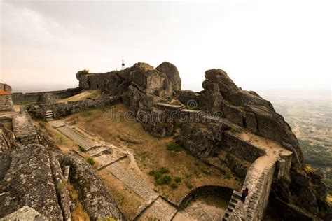 Historic Castle in Monsanto Portugal Stock Image - Image of boulder, european: 112067091