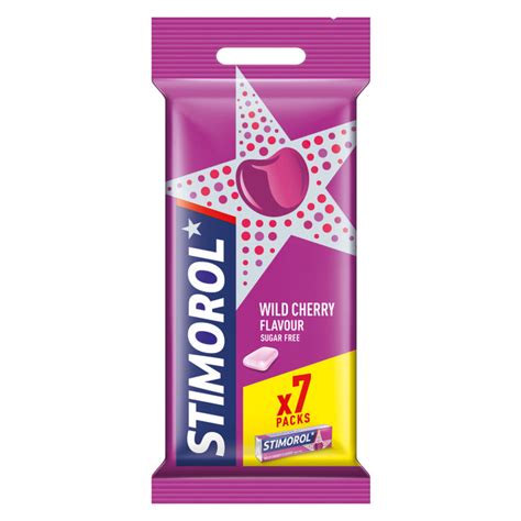 Buy Stimorol Wild Cherry Gum 7 Packs (98g) cheaply | coop.ch